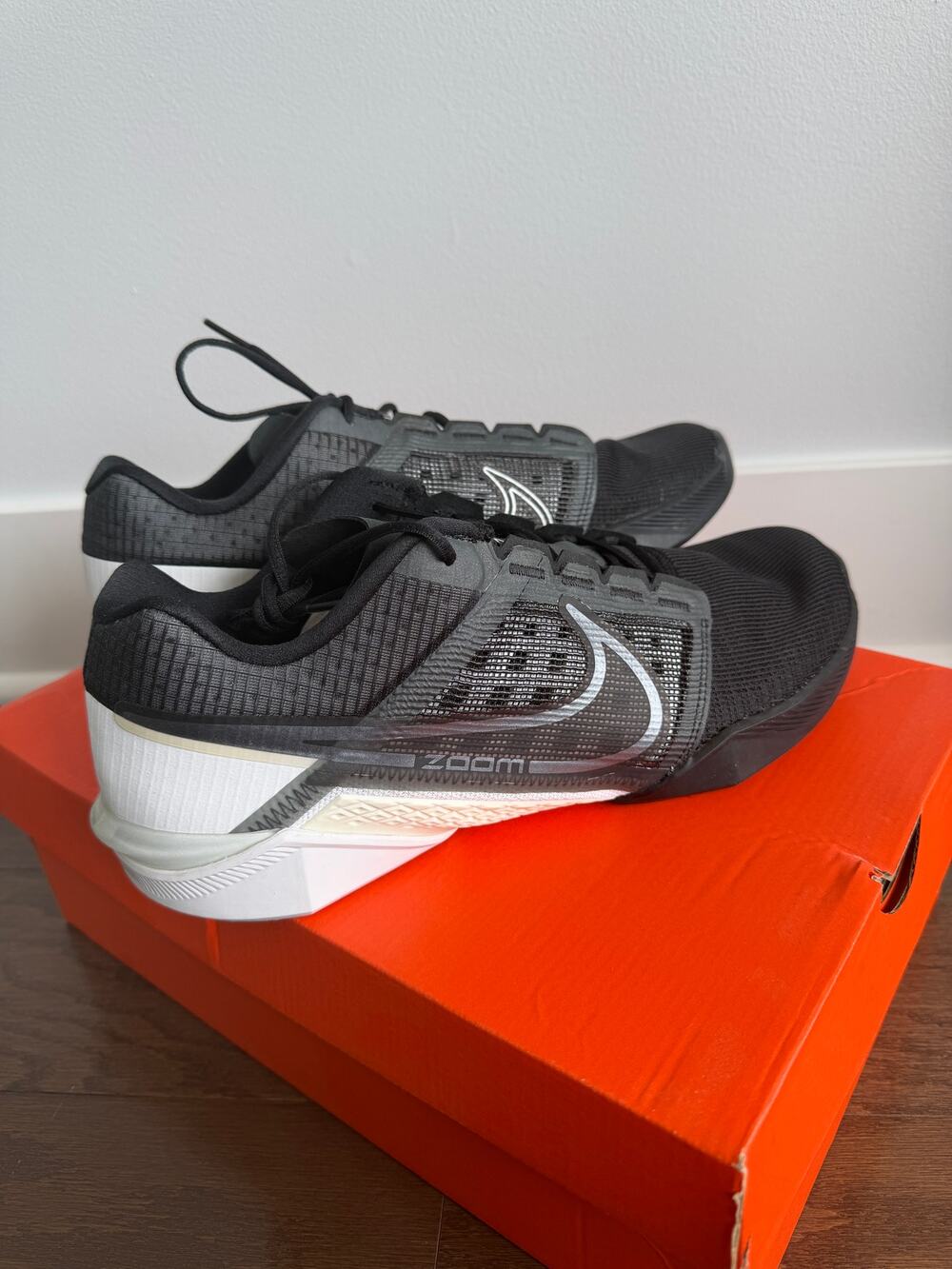 Nike Zoom Metcon Turbo 2 Black Cool Grey Men's 9.5 Shoes DH3392-010